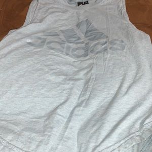 BLUE Adidas cute tank size XS fits like a S